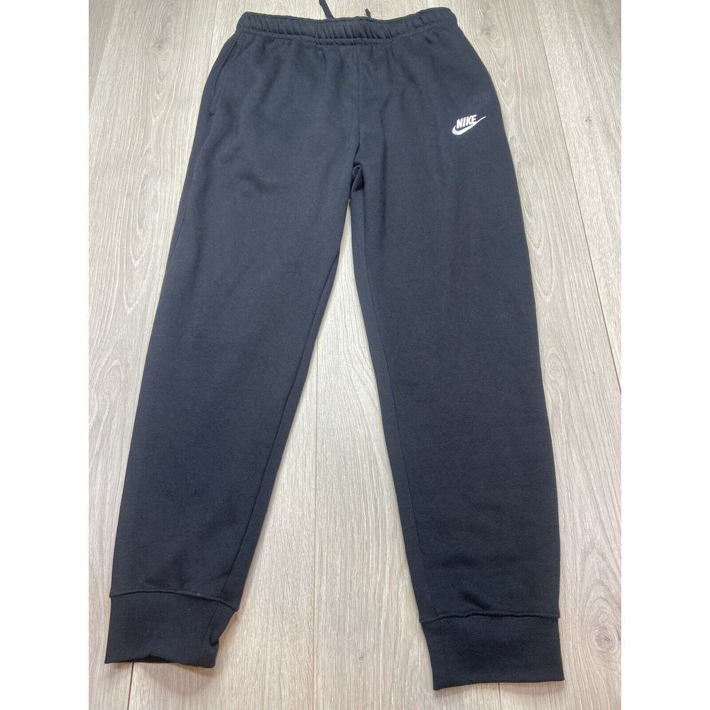 Nike Sportswear Sweatpants Men Large Black Fleece Joggers Athleisure Sports